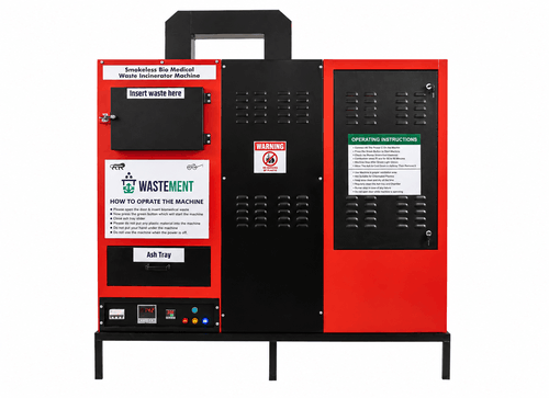 Smokeless Bio Medical Waste Incinerator Machine